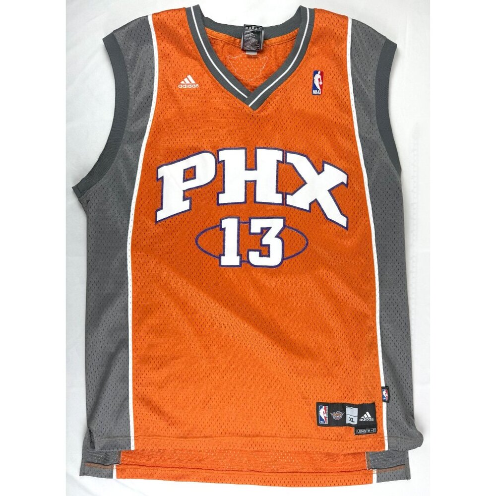Vintage Steve Nash Phoenix Suns Adidas Authentic Jersey Size XL Length +2 Sewn